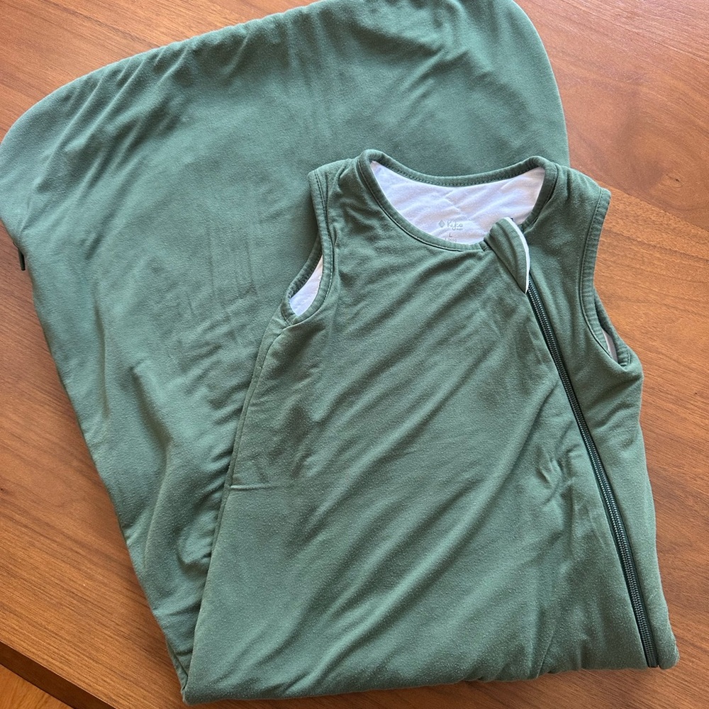 Kyte Baby Green Sleep Sack 1.0 TOG